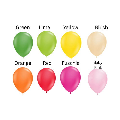 20 Count 11" Latex Balloons